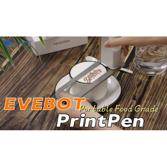 Portable Edible Inkjet Coffee Latte Printer