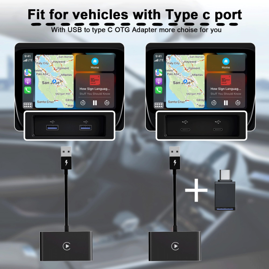 2024 CarPlay Wireless Adaptor