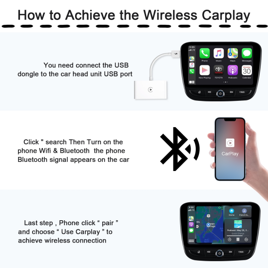 2024 CarPlay Wireless Adaptor